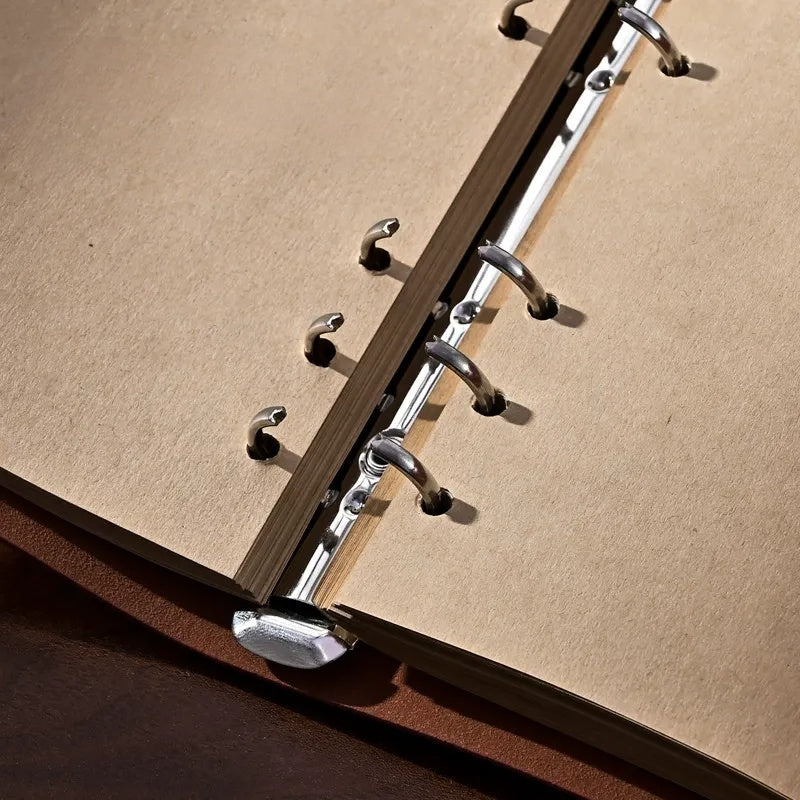 Leather-Covered Planner