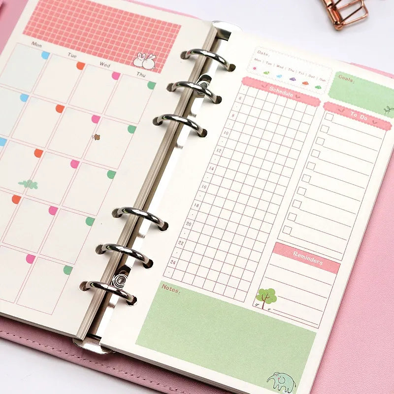 A5 A6 Planner Insert Color