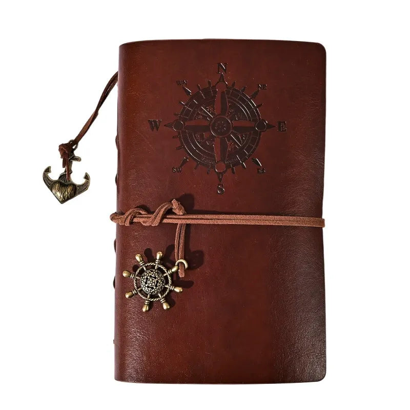 Leather-Covered Planner
